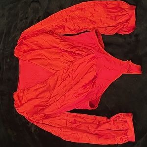 🦩 3 for $25 Red satin bodysuit